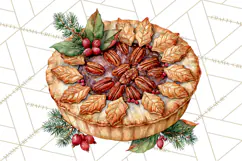 Christmas Dessert Clipart PNG Product Image 2