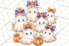 Spooky Halloween Desserts Clipart PNG Product Image 2