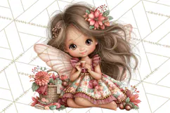 Enchanted Autumn Fairy World PNG, Fall Fairies Product Image 3
