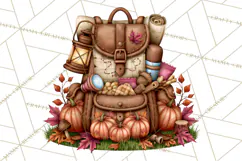 Halloween Camper Clipart PNG Vintage Camping Designs Product Image 2