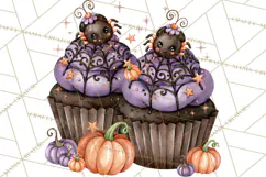 Spooky Halloween Desserts Clipart PNG Product Image 3