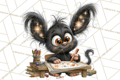 Little Monster Academy Clip Art PNG Product Image 3