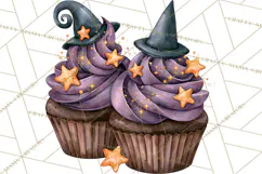 Spooky Halloween Desserts Clipart PNG Product Image 4