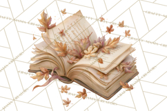 Frayed Fall Ghosts PNG Cozy Autumn Ghost Clipart Product Image 5