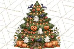 Halloween Camper Clipart PNG Vintage Camping Designs Product Image 5