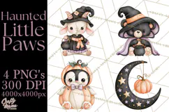 Halloween Costume Animals PNG Product Image 1