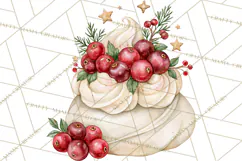Christmas Dessert Clipart PNG Product Image 3