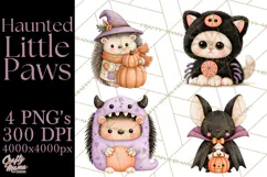 Halloween Costume Animals PNG Product Image 1