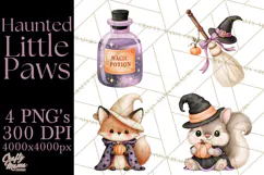 Halloween Costume Animals PNG Product Image 1