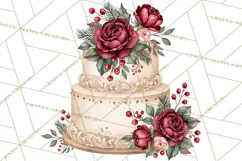 Christmas Dessert Clipart PNG Product Image 4
