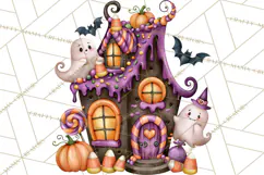 Spooky Halloween Desserts Clipart PNG Product Image 5