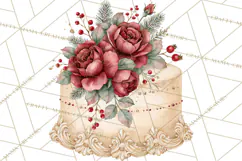 Christmas Dessert Clipart PNG Product Image 5