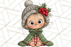 Christmas Munchkins Cute Holiday Clipart PNG Product Image 2