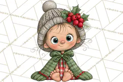 Christmas Munchkins Cute Holiday Clipart PNG Product Image 2