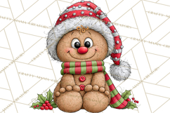 Christmas Munchkins Cute Holiday Clipart PNG Product Image 2