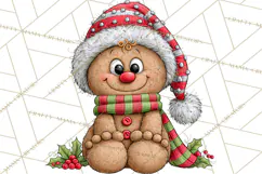 Christmas Munchkins Cute Holiday Clipart PNG Product Image 2