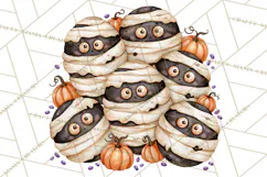 Spooky Halloween Desserts Clipart PNG Product Image 2