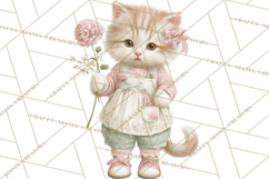 Pastel Cottagecore Animals Clipart, Cute Spring Animals Png Product Image 2