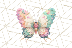 Pastel Retro 90s PNG, Cute Aesthetic Clipart, Checkerboard Product Image 3