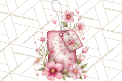 Parisian Coquette Accessories PNG, Girly Clipart, Pastel Product Image 2
