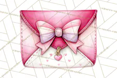Parisian Coquette Accessories PNG, Girly Clipart, Pastel Product Image 3
