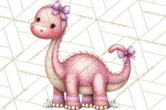 Valentine Dinosaur Clipart Cute T-Rex Sublimation PNG Love Product Image 4