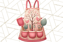 Spring Garden Tools Clipart, Cute Gardening Tools PNG Product Image 4