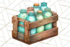 Spring Garden Clipart, Garden Tools Clip Art PNG, Watercolor Product Image 4