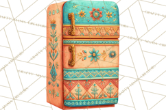 Southwestern Kitchen Clipart, Desert Kitchen Appliances PNG Product Image 5