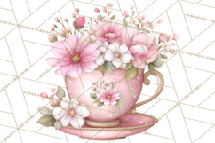 Parisian Coquette Accessories PNG, Girly Clipart, Pastel Product Image 5