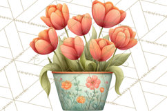 Spring Garden Tools Clipart, Cute Gardening Tools PNG Product Image 2