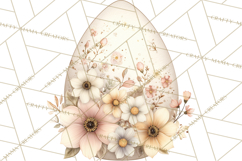 Vintage Easter Props Clipart PNG, Easter Eggs Printable Product Image 3