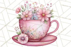 Parisian Coquette Accessories PNG, Girly Clipart, Pastel Product Image 3