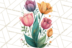 Spring Garden Tools Clipart, Cute Gardening Tools PNG Product Image 3