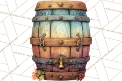 Spring Garden Clipart, Garden Tools Clip Art PNG, Watercolor Product Image 3