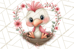 Valentine Dinosaur Clipart Cute T-Rex Sublimation PNG Love Product Image 3