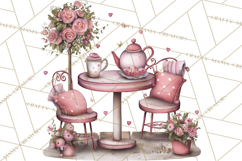 Parisian Coquette Accessories PNG, Girly Clipart, Pastel Product Image 4
