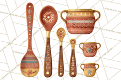 Southwestern Kitchen Clipart, Desert Kitchen Appliances PNG Product Image 5