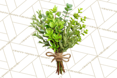 Early Spring Garden Cottagecore PNG, Seedling Terracotta Product Image 3