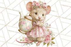 Pastel Cottagecore Animals Clipart, Cute Spring Animals Png Product Image 5