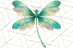 Butterfly Clipart, Dragonfly Clip Art PNG, Pastel Spring Product Image 3