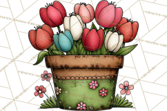 Spring Kids Clipart Playing Outdoors, Summer Children Png Product Image 4