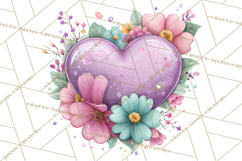 Pretty Stationery Clipart, Pastel Office Supplies Png Product Image 5