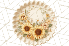 Farmhouse Sunflower Kitchen Clipart, Sunflower Kitchen Png Product Image 2