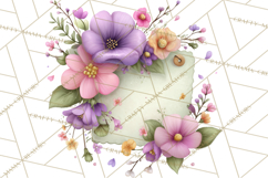 Pretty Stationery Clipart, Pastel Office Supplies Png Product Image 2