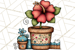 Spring Kids Clipart Playing Outdoors, Summer Children Png Product Image 2