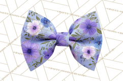 Easter Bow Clipart, Pastel Ribbon Bows, Floral Png Product Image 3