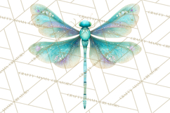 Butterfly Clipart, Dragonfly Clip Art PNG, Pastel Spring Product Image 3