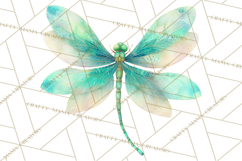 Butterfly Clipart, Dragonfly Clip Art PNG, Pastel Spring Product Image 5