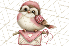 Valentine Clipart PNG, Cute Critters Hearts, Puppies Kittens Product Image 3